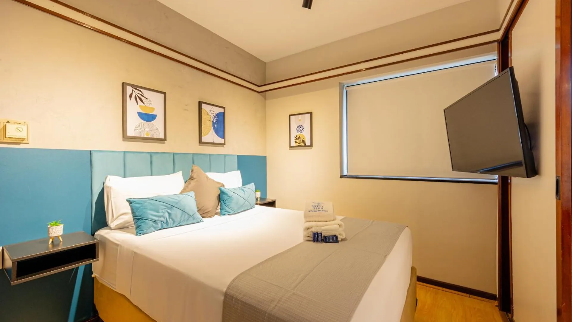 Easy Star - Aconchegante Flat Perto Do Shopping Pamplona - Hq03I Apartment Sao Paulo