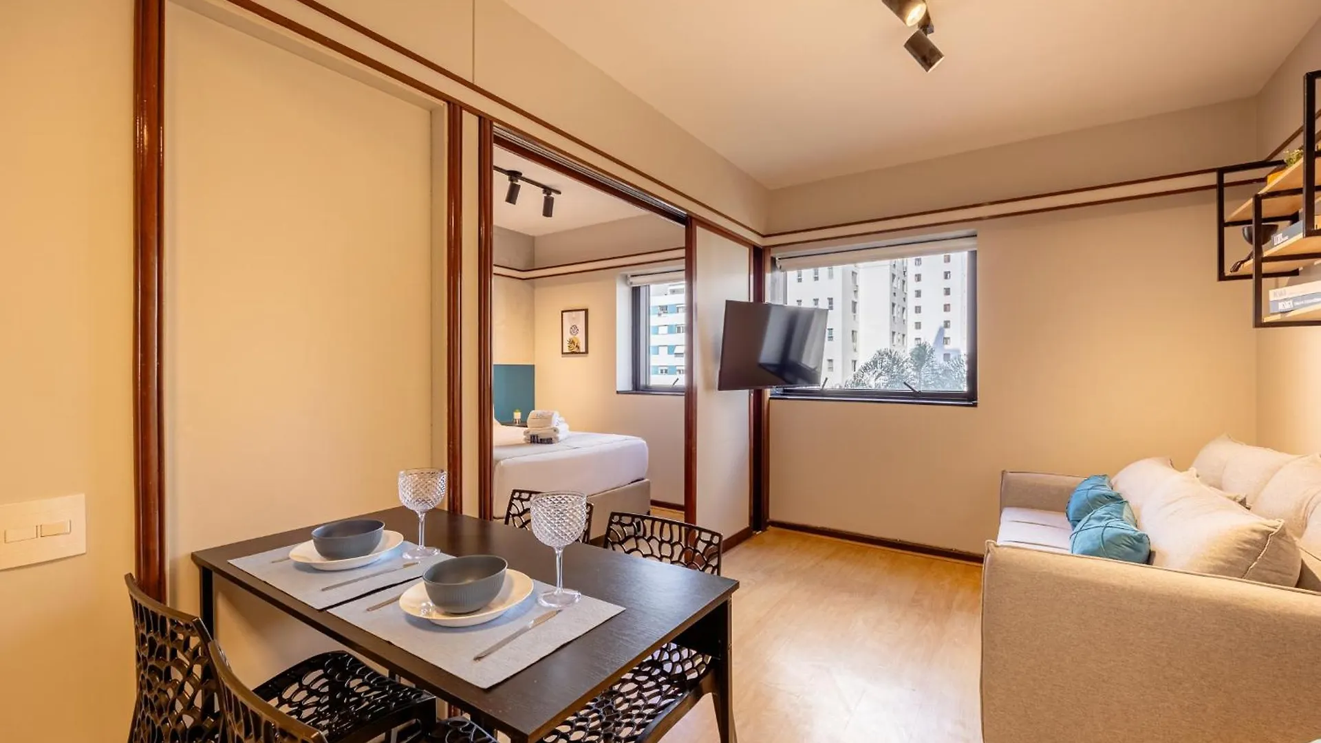 Easy Star - Aconchegante Flat Perto Do Shopping Pamplona - Hq03I Apartment Sao Paulo