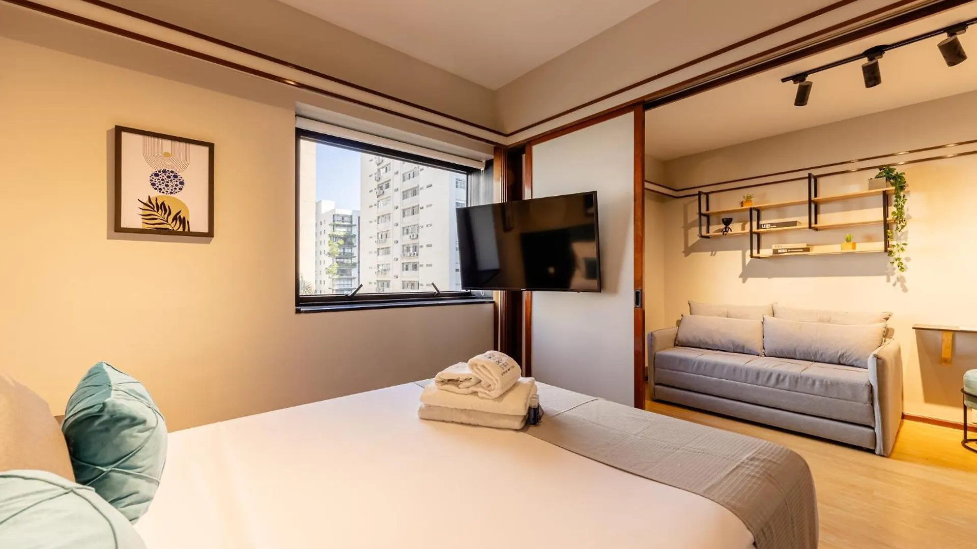 Easy Star - Aconchegante Flat Perto Do Shopping Pamplona - Hq03I Apartment Sao Paulo Brazil